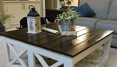 Farmhouse Glass Coffee Table Decor Ideas