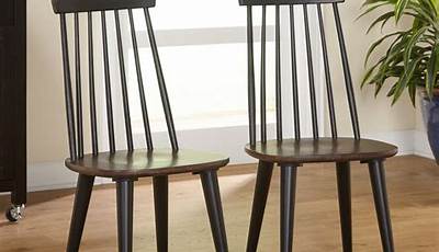 Farmhouse Kitchen Chairs Set Of 2