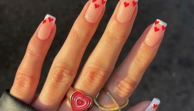 February Nails Ideas Valentines Day 2023