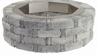 Fire Pit Home Depot Stone