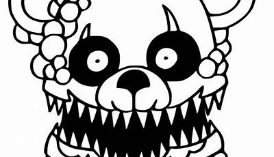 Five Nights At Freddy's Printable Coloring Pages