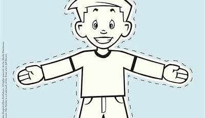 Flat Stanley Printable Template