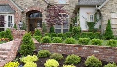 Flower Bed Front Of House Ideas