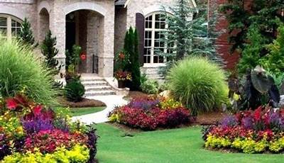 Flower Garden Designs For Front Of House
