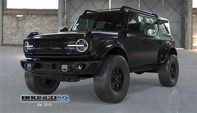 Ford Bronco 2022 Blacked Out