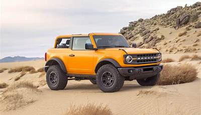 Ford Bronco Curb Weight