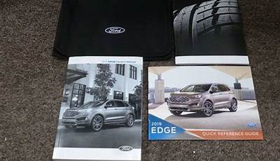 Ford Edge Owners Manual