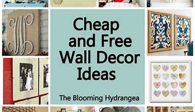 Free Wall Decor Ideas