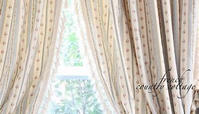 French Country Living Room Curtains