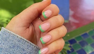 French Tips Green