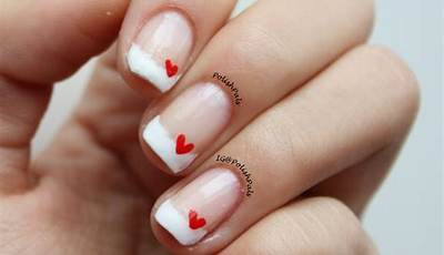 French Tips Heart