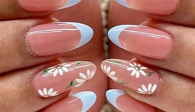 French Tips Nails Acrylic Designs