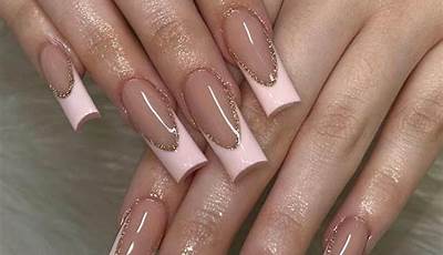 French Tips Tapered Square Long