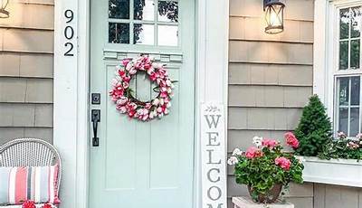 Front Door Decor Ideas Summer