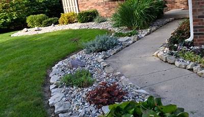 Front Yard Landscaping Ideas With Rocks And Plants