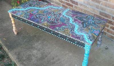 Funky Painted Furniture Diy Coffee Tables