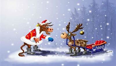 Funny Christmas Wallpaper Backgrounds
