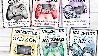 Gamer Valentine Cookies