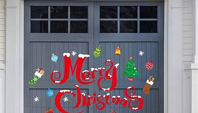 Garage Door Christmas Decorations Magnetic