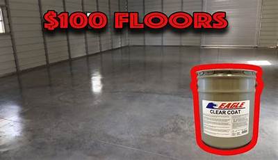 Garage Floor Sealer