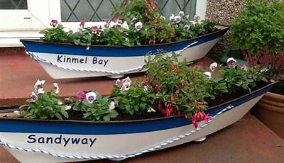 Garden Boat Planters For Sale Uk