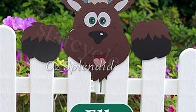 Garden Fence Ornaments Ebay