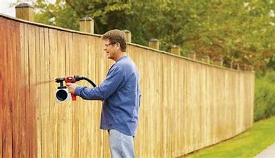 Garden Fence Paint Sprayer Toolstation