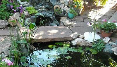 Garden Pond Decoration Ideas