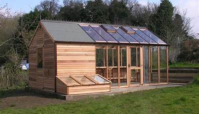 Garden Shed Greenhouse Combo Plans