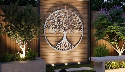 Garden Wall Art Metal