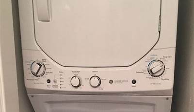 Ge Stackable Washer And Dryer Manual
