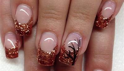 Gel Nail Design For Fall