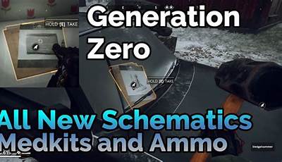 Generation Zero Advanced Medkit Schematics