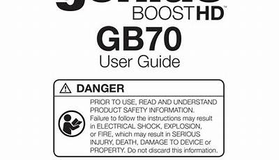 Genius Boost Hd Gb70 Manual