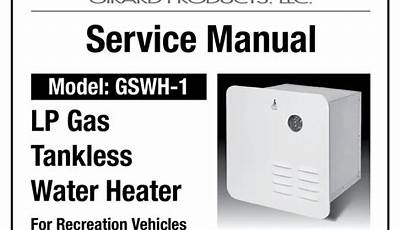 Girard Water Heater Manual