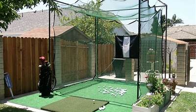 Golf Cage For Backyard