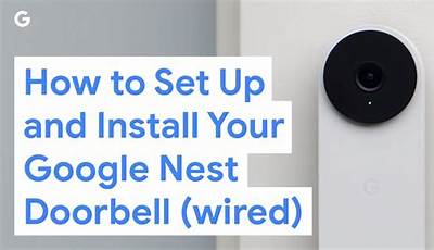 Google Nest Doorbell Manual