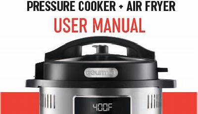 Gourmia Pressure Cooker Manual