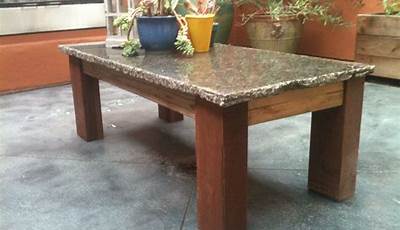 Granite Coffee Table Diy