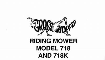 Grasshopper Mower Manual Pdf
