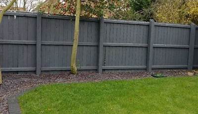Grey Garden Fence Paint B&Amp;Q