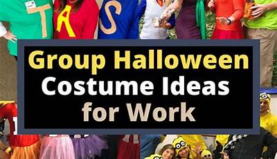 Group Halloween Costumes Ideas For Work