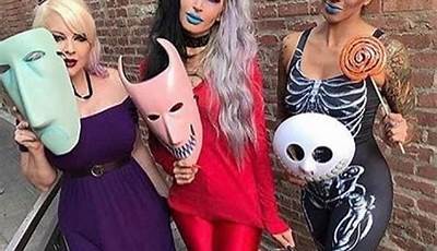 Group Of Three Halloween Costumes