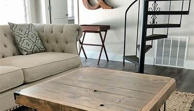 Hairpin Leg Coffee Table Diy