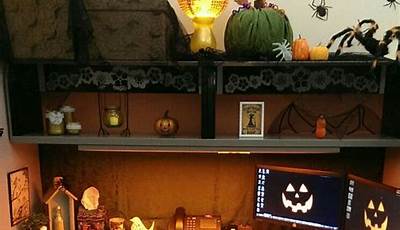 Halloween Desk Decorations For Work Diy