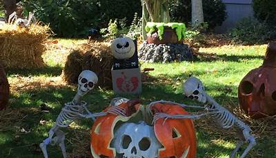 Halloween Lawn Decorations Outdoor Diy