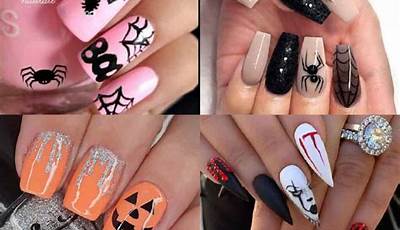Halloween Nails To Do At Home