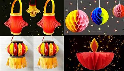 Handmade Diwali Decoration Ideas At Home
