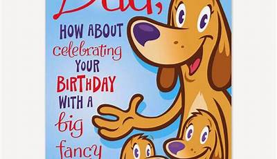 Happy Birthday Daddy Card Printable