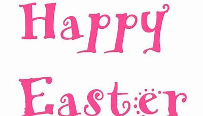 Happy Easter Sign Printable